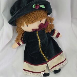 Vintage Applause Holly Love Rag Doll 1990 Joan Walsh Anglund Plush